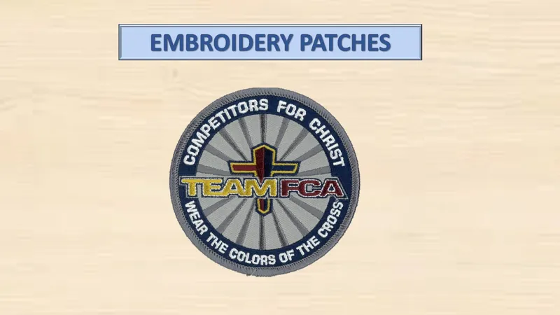 Embroidery Patches